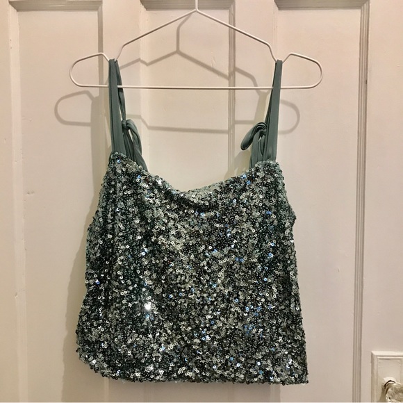 Free People sequin cami - Picture 3 of 6